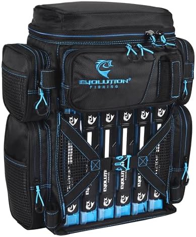 Blue drift tackle backpack