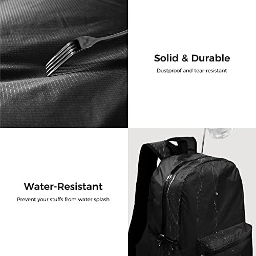 Black Packable Backpack and Tote Bundle — photo 4