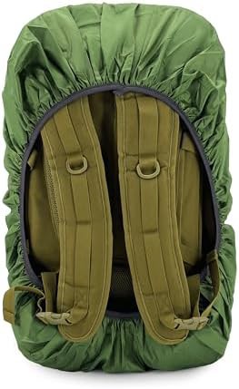 Army green waterproof rucksack rain cover — photo 4