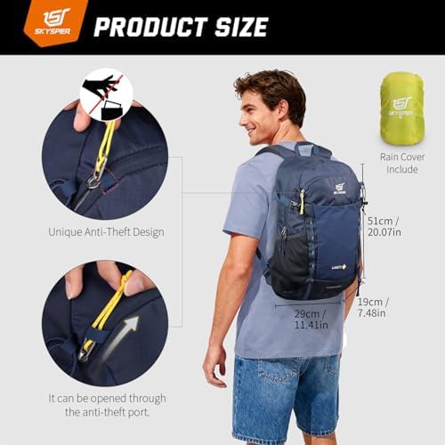 Skysper rain cover 30l camping backpack — photo 5