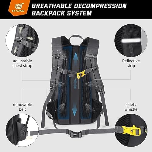 30l camping backpack for hiking and travel — photo 3
