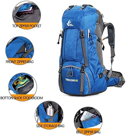 Bseash 60L climbing daypack hiking backpack — photo 3