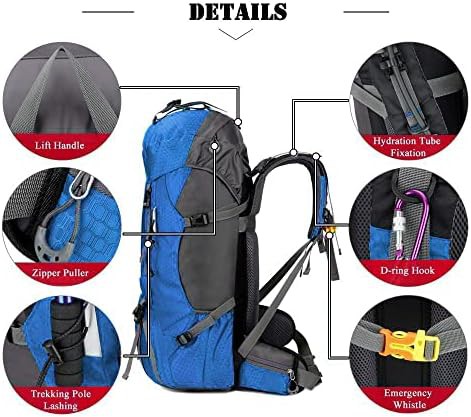 Bseash 60L climbing daypack hiking backpack — photo 4