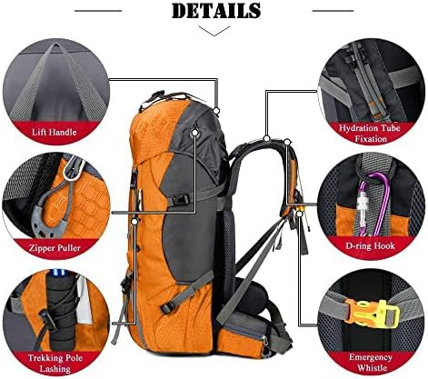 Bseash 60L sport travel hiking backpack — photo 4