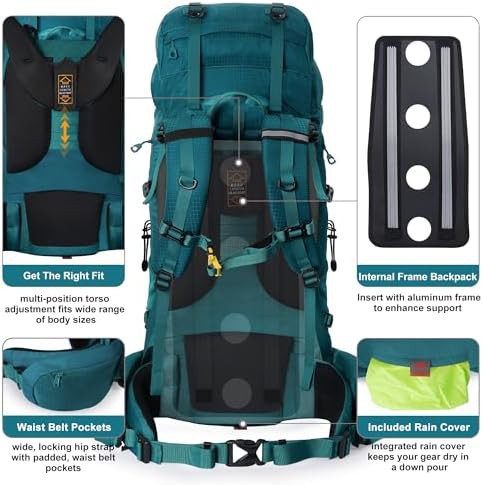 Ultralight internal frame rucksack — photo 4