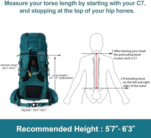 Ultralight internal frame rucksack — photo 5