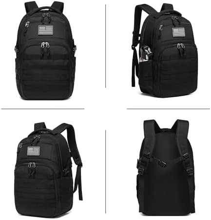 Small tactical assault bag 18.5 in black — photo 3