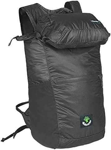 Black 2 in 1 hiking daypack 32l