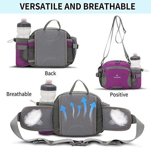Hiking fanny pack with bottle holder — photo 4