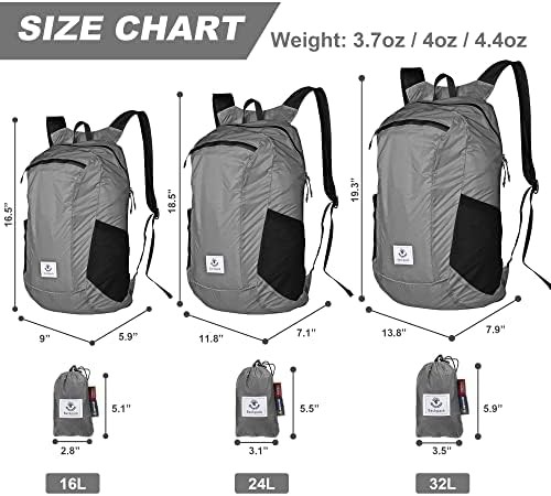 Silver ultralight hiking daypack 32l — photo 3