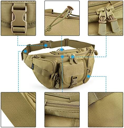 Tan tactical fanny pack — photo 5
