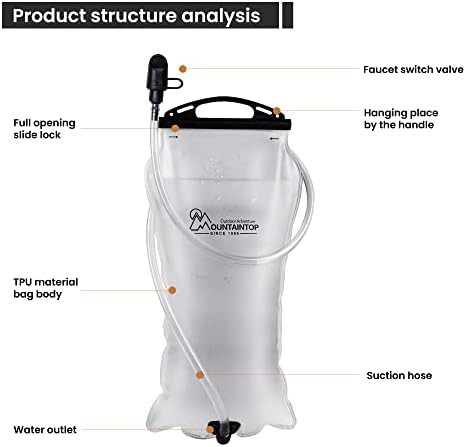 Three Liter Hydration Bladder for Outdoor Activities — photo 4