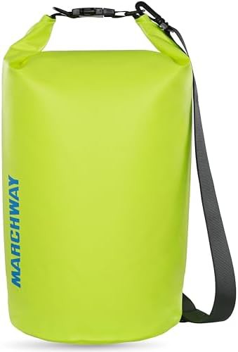 Bright yellow waterproof dry bag 40l
