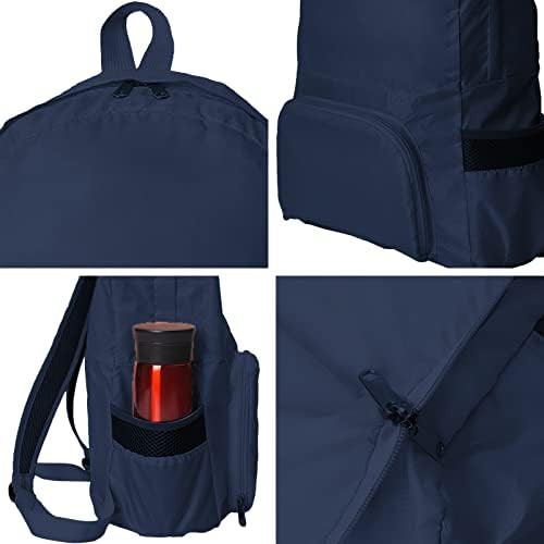 Foldable 20L Travel Daypack in Blue — photo 5