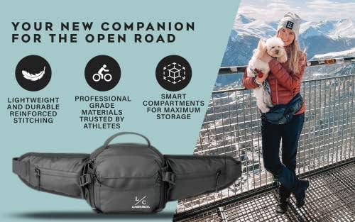 Sturdy water resistant mountain bike hip pack — photo 3