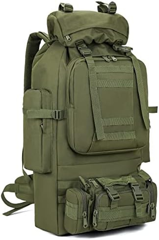 Tactical waterproof 100L camping rucksack