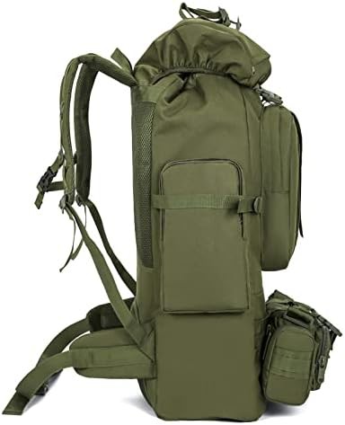 Tactical waterproof 100L camping rucksack — photo 4
