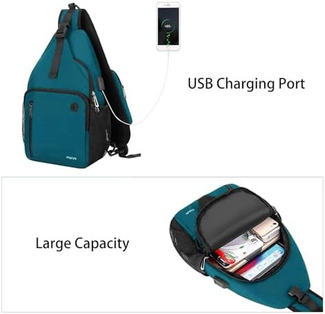 Travel hiking sling backpack — photo 4