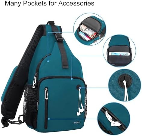 Travel hiking sling backpack — photo 5