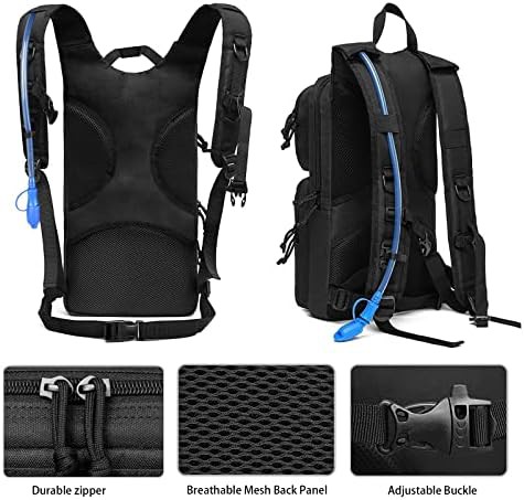 Tactical military hydration pack backpack — photo 4