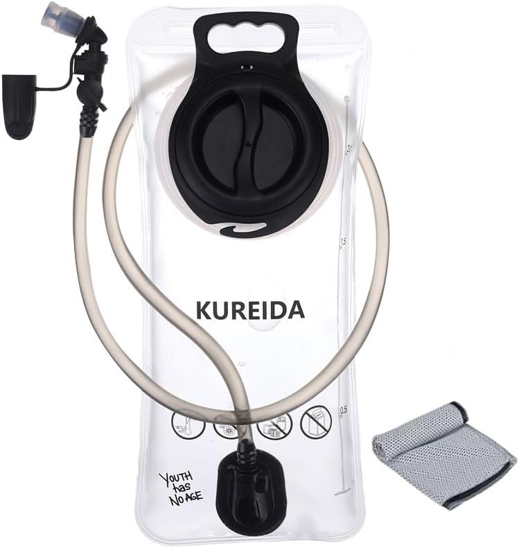 Leakproof hydration bladder with replaceable bite valve