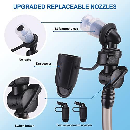 Leakproof hydration bladder with replaceable bite valve — photo 3