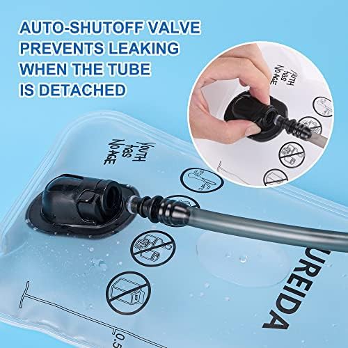 Leakproof hydration bladder with replaceable bite valve — photo 4