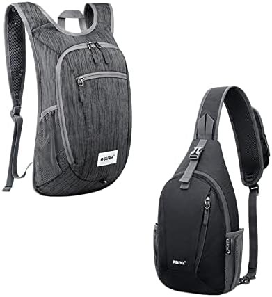 Anti-theft RFID sling daypack 10l