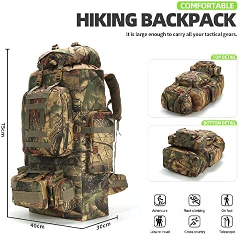 Molle 100l military camping rucksack — photo 5