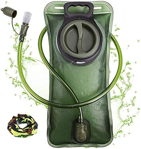 Army green 3L water reservoir pouch