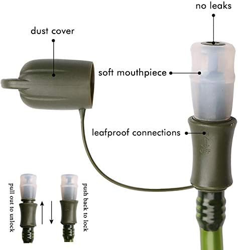 Army green 3L water reservoir pouch — photo 3