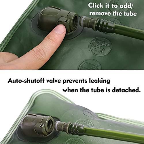 Army green 3L water reservoir pouch — photo 4