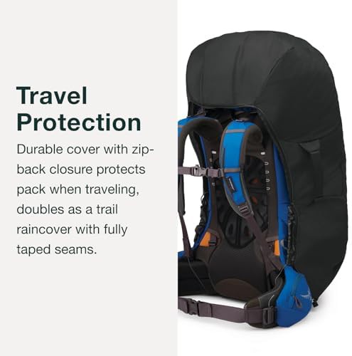 AirCover waterproof backpack rain cover black — photo 3