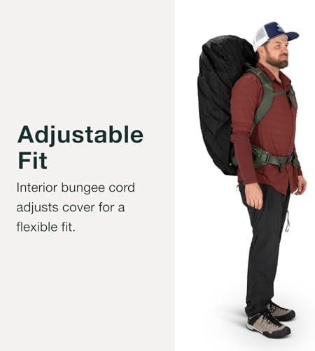 AirCover waterproof backpack rain cover black — photo 5