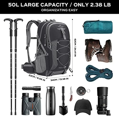 Maelstrom camping daypack with rain cover 50l — photo 3