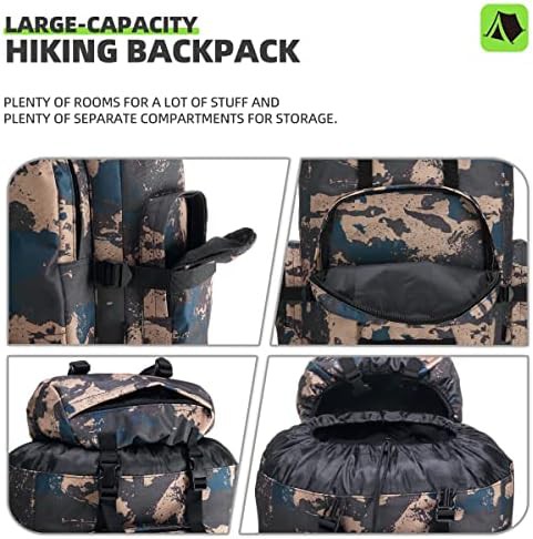 Hiking molle 100L tactical rucksack — photo 5