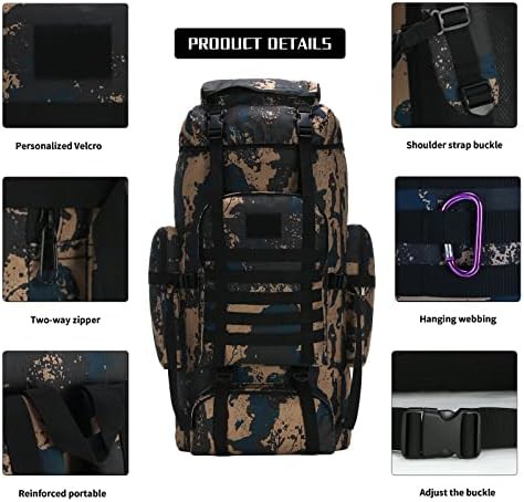 70l military assault camping pack — photo 5