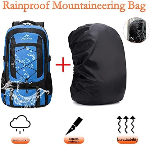 RaoRanDang large waterproof 75l hiking backpack — photo 3