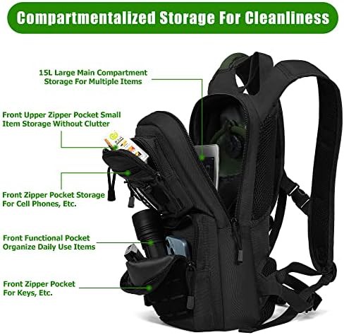 Military MOLLE water backpack with 3L bladder — photo 3