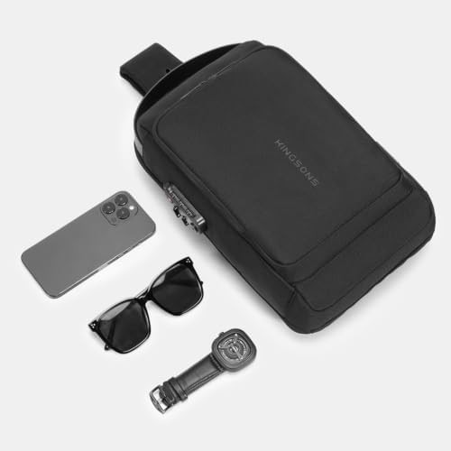 Anti-theft sling backpack crossbody bag for men — photo 4