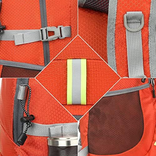 Orange 35l ultralight hiking daypack — photo 5