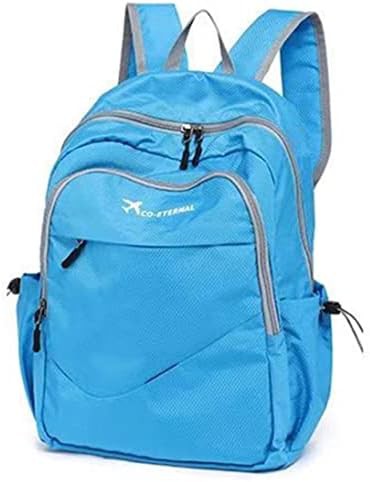 Blue Foldable Waterproof Hiking Travel Backpack