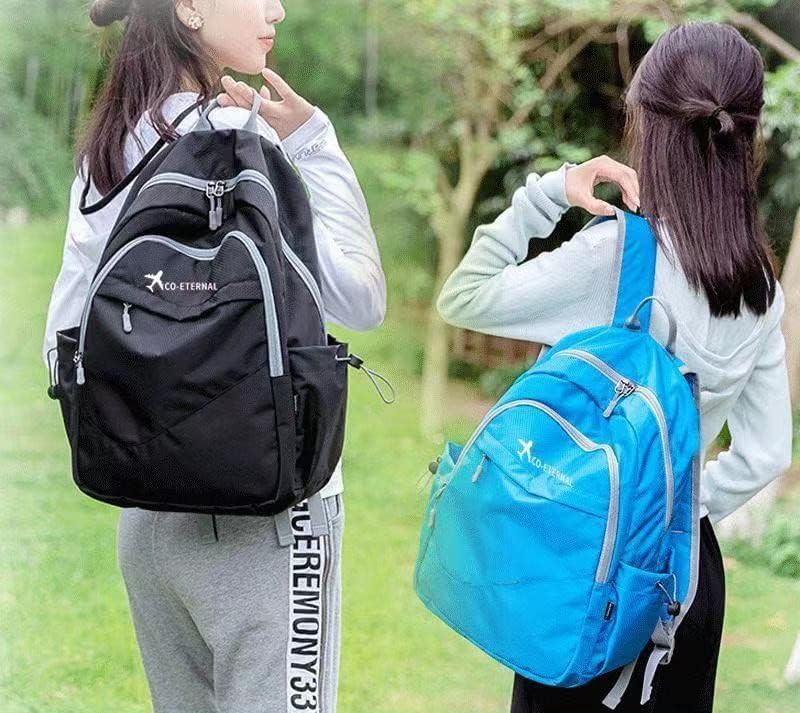 Blue Foldable Waterproof Hiking Travel Backpack — photo 5