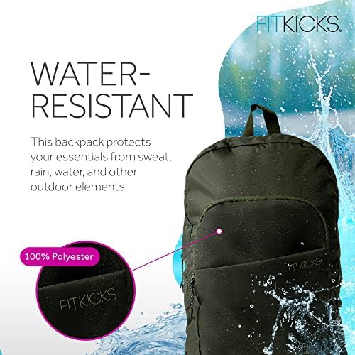 Green hideaway travel daypack — photo 5