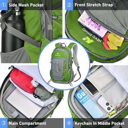 Outdoor hiking day pack black — photo 3