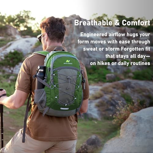 Outdoor hiking day pack black — photo 5