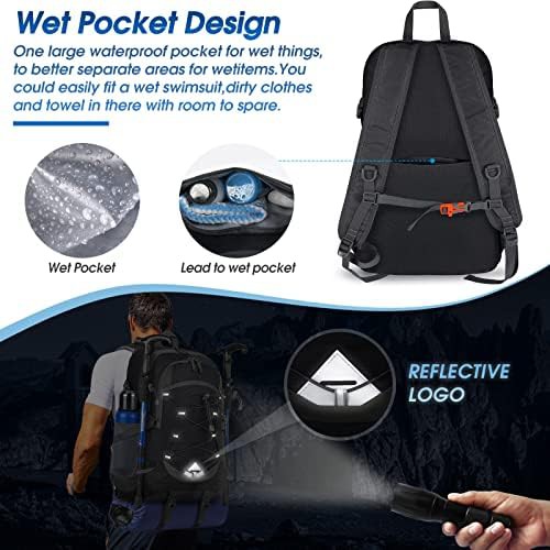 Waterproof Folding 40L Camping Backpack — photo 4