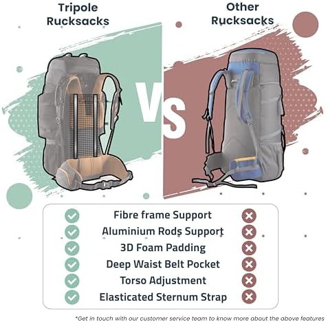 Walker Pro hiking rucksack black 80 — photo 4