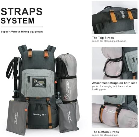 Men Ultralight Forty Liter Travel Backpack — photo 5