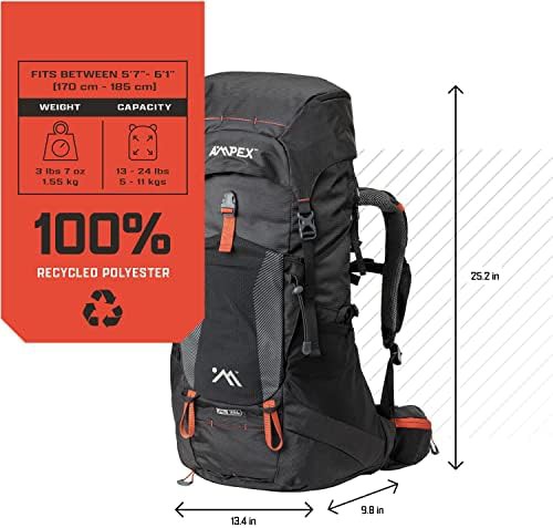 Compact 35 Liter Ultralight Travel Backpack — photo 3
